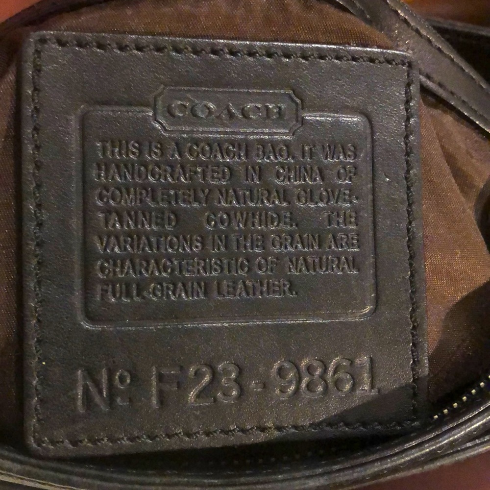 Coach vintage# 9861 Legacy bag
